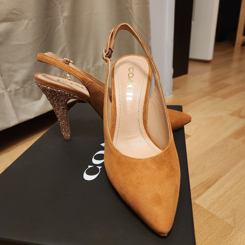 Coach Sutton Glitter - Slingback heel